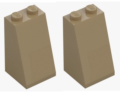 LEGO 2x slope 2x2x3 73° sand yellow beige 98560 6000852 roof brick slope