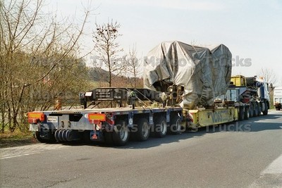 LKW Foto Schwerlasttransporter Deutschland weiß VOSS Goldhofer #n6nq