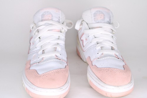 New Balance 550 Little Kid White Pink Haze Basketball Größe 4 Jugend Mädchen - Bild 7 von 17