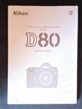 Nikon D80 Instruction Manual Booklet GenuineOEM Original Guide 150 Pages Factory