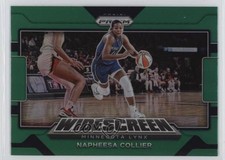 2022 Panini Prizm WNBA Widescreen Green Prizm Napheesa Collier #6 11ba