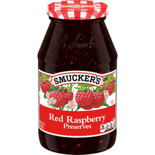 Smucker's Red Raspberry Preserves, 32 oz