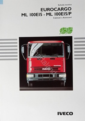 Prospekt Datenblatt Iveco - Eurocargo ML 100EI5 - ML 100EI5/P - 1997
