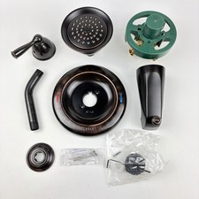 Moen 82910BRB Banbury Posi-Temp Tub Shower w Valve Included Mediterranean Bronze
