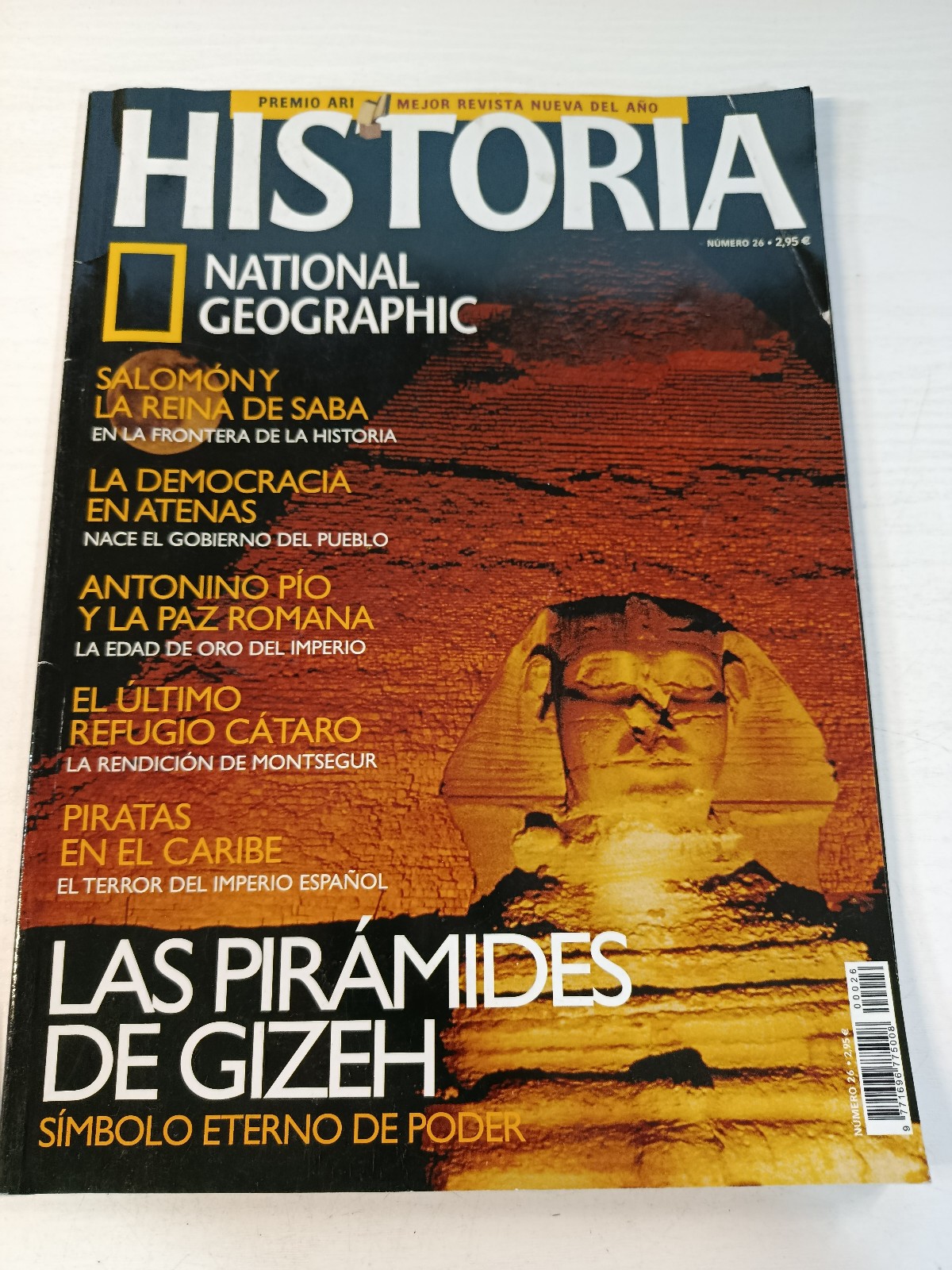 Historia National Geographic Las Pramides De Gizeh N 26 - Revista Español