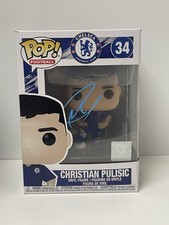 Christian Pulisic Signed Chelsea Funko POP #34 PSA/DNA Autographed Team USA READ