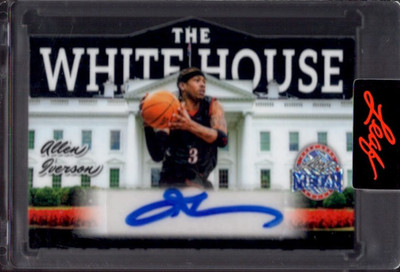ALLEN IVERSON 2026 Leaf Metal The Whitehouse #WH-AI1 Autograph Auto #1/1