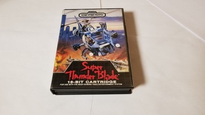Super Thunder Blade Sega Genesis Complete