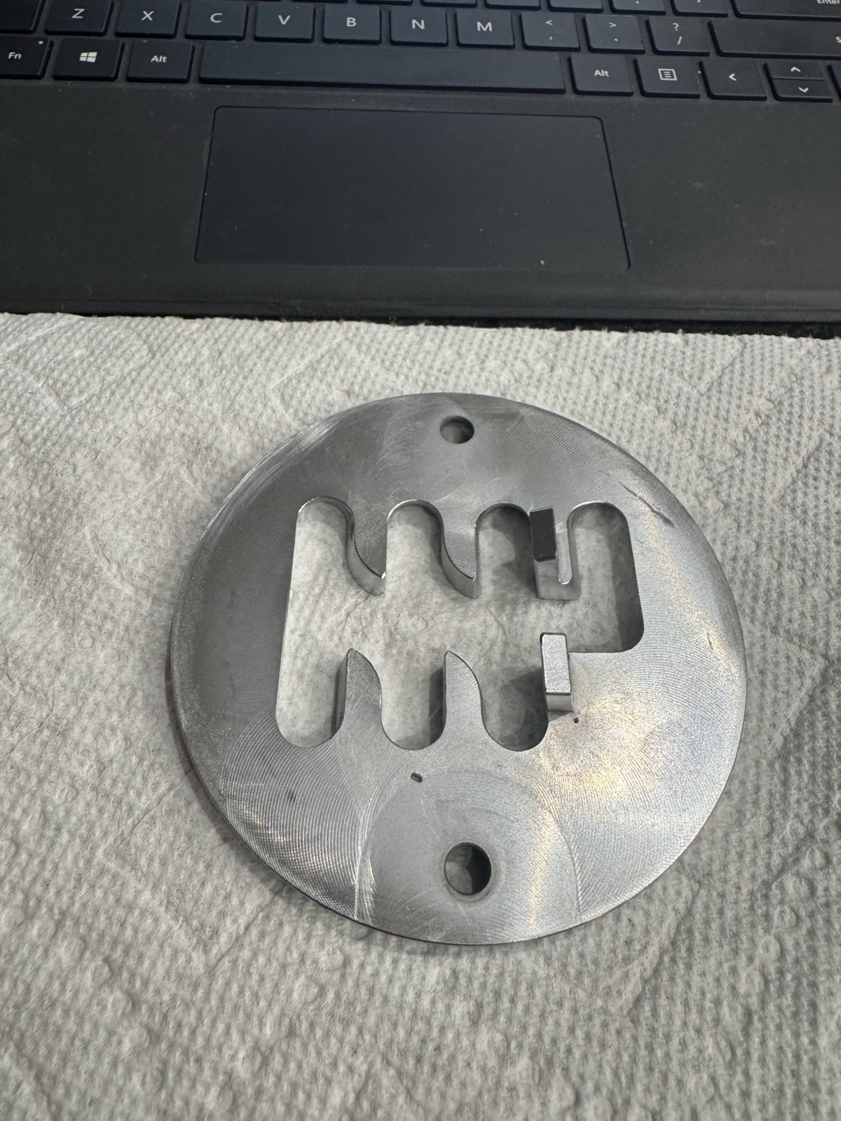 Lamborghini Murcielago Gear Selector Plate OEM shifter  P/N 00410713109