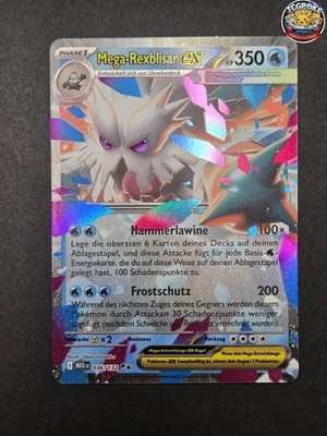 Pokemon TCG Mega-Rexblisar ex MEG 36 NM Mega-Entwicklung Deutsch Boosterfrisch