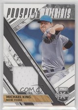 2019 Panini Elite Extra Edition Prospect Materials Black Mike King Michael x9t