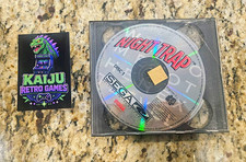 SEGA Night Trap (Sega CD) Game Discs Only Disc 1 and Disc 2
