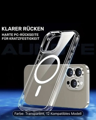 Handyhülle Apple iPhone Plus Pro 11 12 13 14 15 16 transparent klar Silikon