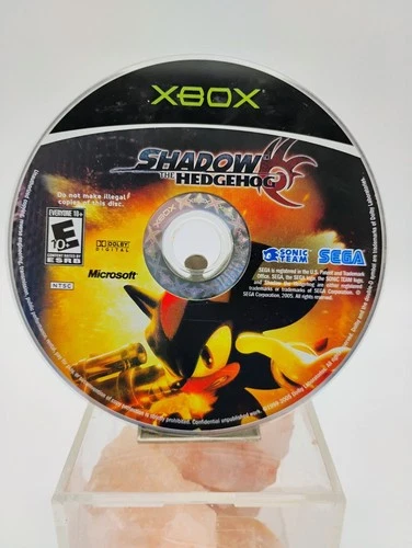 Shadow the Hedgehog (Microsoft Xbox, 2005) Disc Only TESTED WORKING SEE PICS