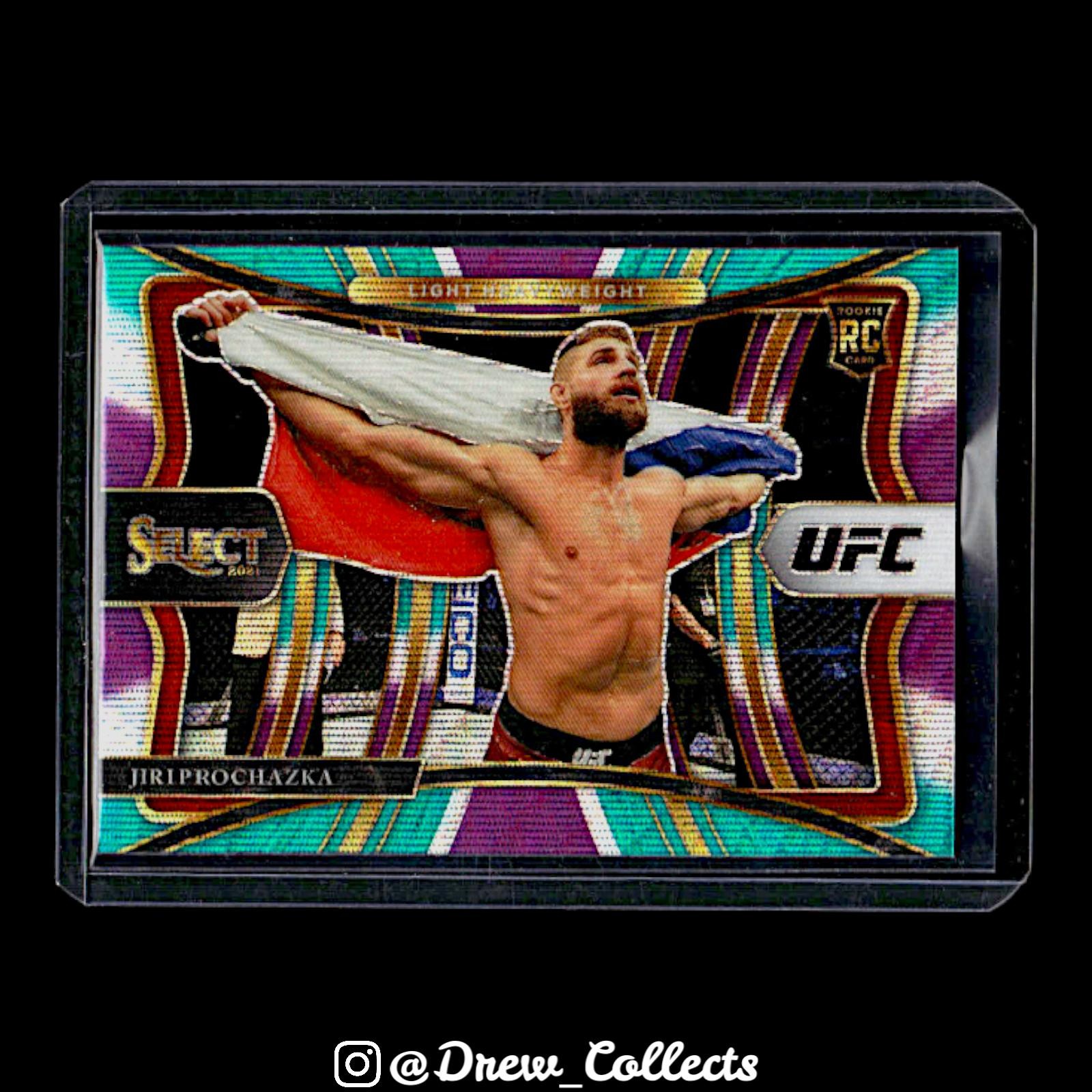 2021 Panini Select UFC #149 Jiri Prochazka UFC #149 Tri-Color Prizms