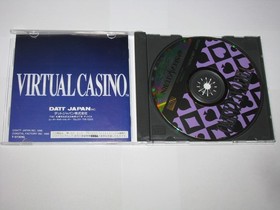 Virtual Casino Sega Saturn Japan import +obi reg card US Seller