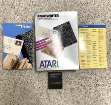 Atari Writer Word Processor Cartridge Computer Software 400/800