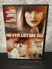 Never Let Me Go DVD, 2010 Carey Mulligan, Andrew Garfield, Keira Knightley
