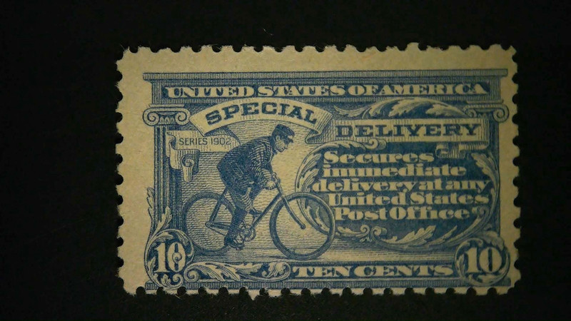 U S Stamps Scott E10 ten cent special delivery mint cv 350.00