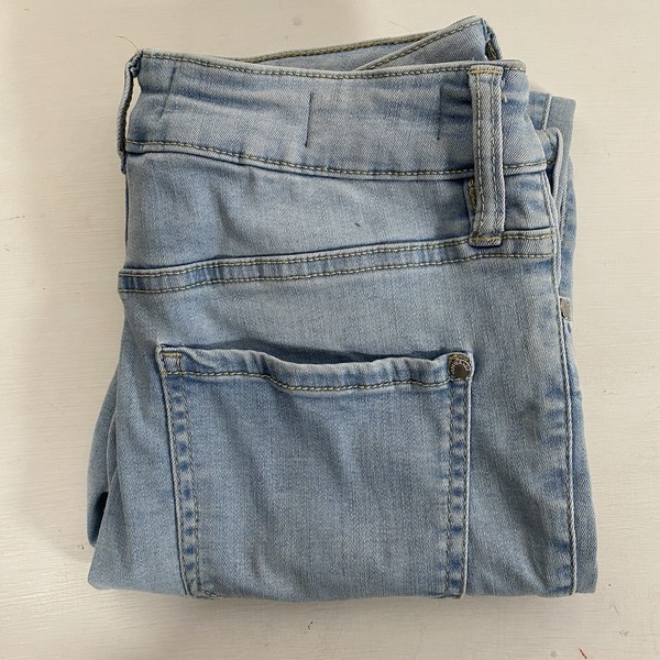 Forever New Womens Hannah Low Rise Skinny  Crop Ankle Zips Jeans Size 8 Goodworn