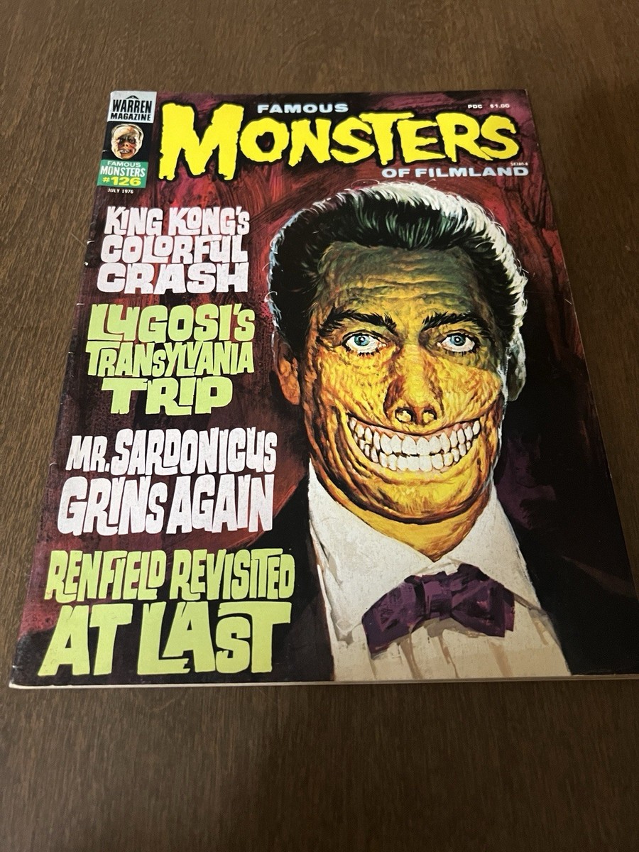 Famous Monsters Of Filmland #126 July 1976 Vintage Magazine | eBay