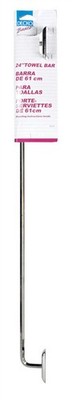 Decko 38170 Steel Chrome Surface Mount 24 L in. Rod Towel Bar 1-3/4 H in.
