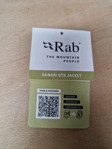 (33) RAB Kangri GTX Jacket, Dark Green, Large, Brand New - Picture 4 of 5