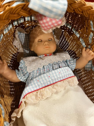 American Girl Puppe Our New Baby Set Pleasant Company 1. Auflage 90er Jahre Blond Blue Eye - Bild 6 von 24