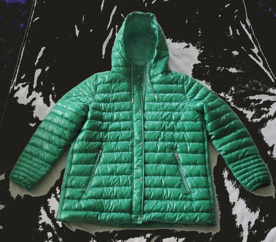 62Weit/Paddad-Kapuzen-Jacke_STREET ONE by cecil_46/XXL_ARTY GREEN - Bild 2 von 4