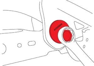 Leva de puntera trasera SPC Performance 25370 para Toyota Avalon/Corolla/RAV4 19-22 Foto 2 de 2