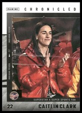Caitlin Clark 2025 Panini Caitlin Clark Chronicled #58 Indiana Fever