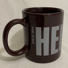 Galerie Hershey's Ceramic Coffee Mug 12oz Chocolate Brown VINTAGE