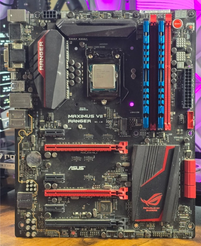 ASUS ROG Maximus VII Ranger Bundle i5-4690K 16GB DDR3 2400MHz Motherboard