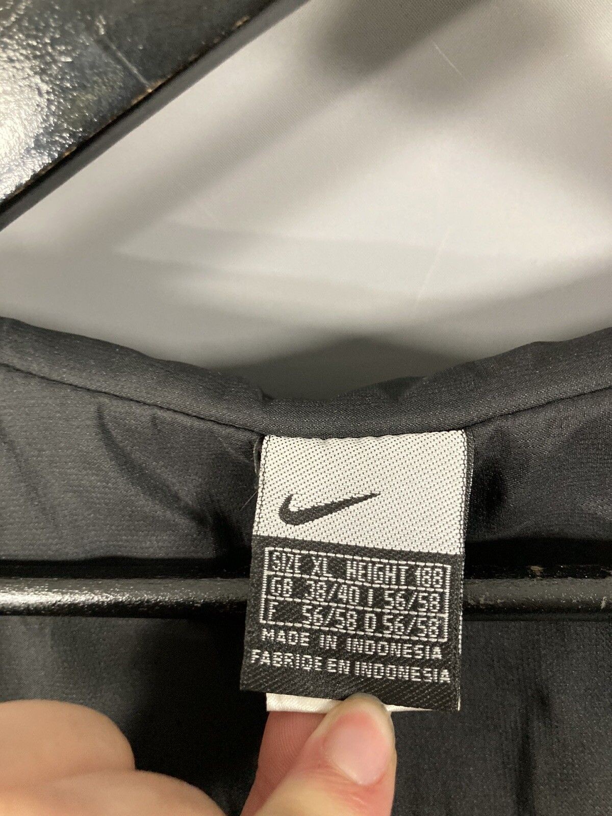 SACAI X NIKE Giacca NIKE Taglia XL Nera Ottime condizioni Donna