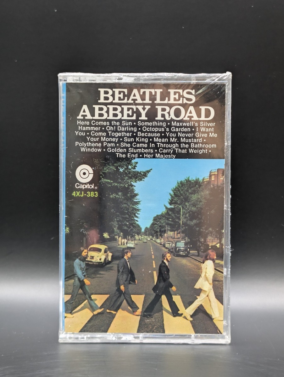 SEALED, The Beatles – Abbey Road 4XJ-383, Audio Cassette, Reissue 