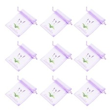50 Pcs Small Lavender Sachet Bags Drawstring Mesh Pouches For Fragrance Storage