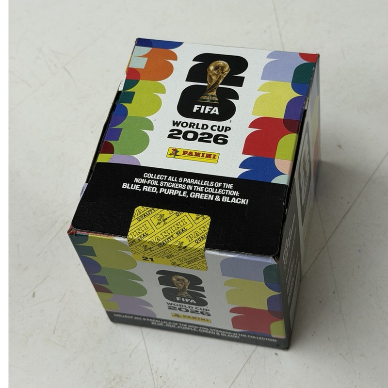 Panini FIFA World Cup 2026 Sealed Sports Sticker Box - Panini Collection