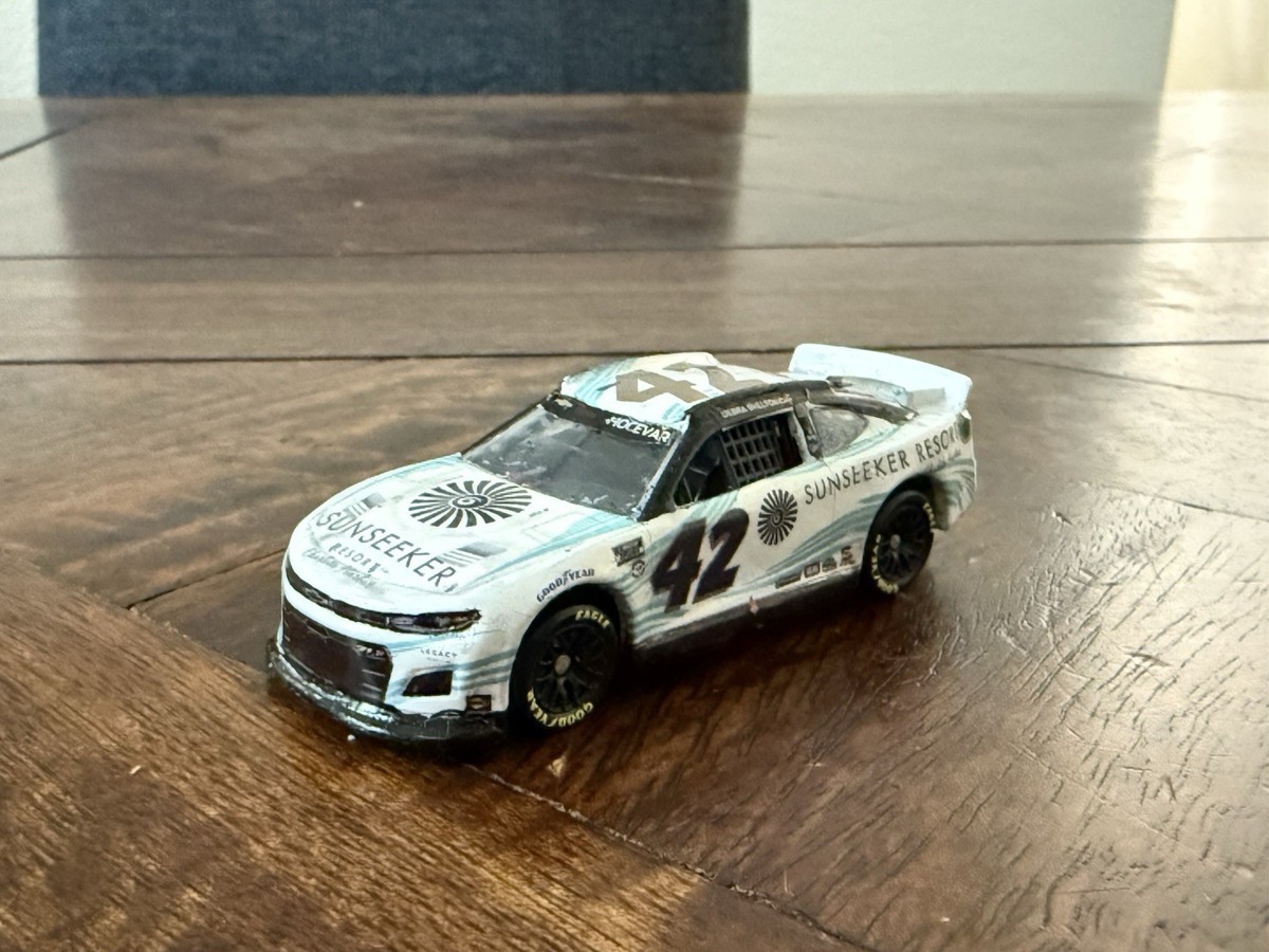 2023 Carson Hocevar #42 Sunseeker Chevrolet Camaro Custom NASCAR