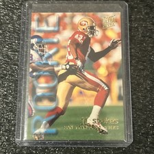 1995 Fleer Ultra- J.J. Stokes Rookie Card #467. rookie card picture