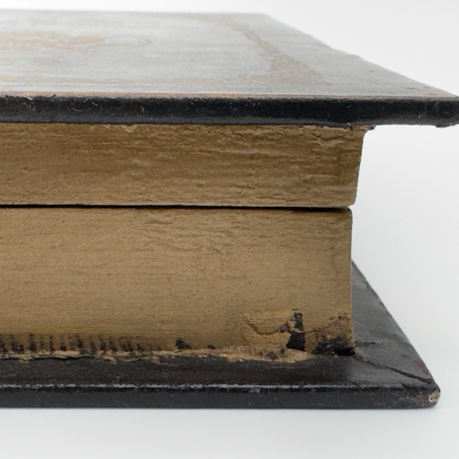 War and Peace Leo Tolstoy Decorative Book Box Faux Leather Hidden Storage