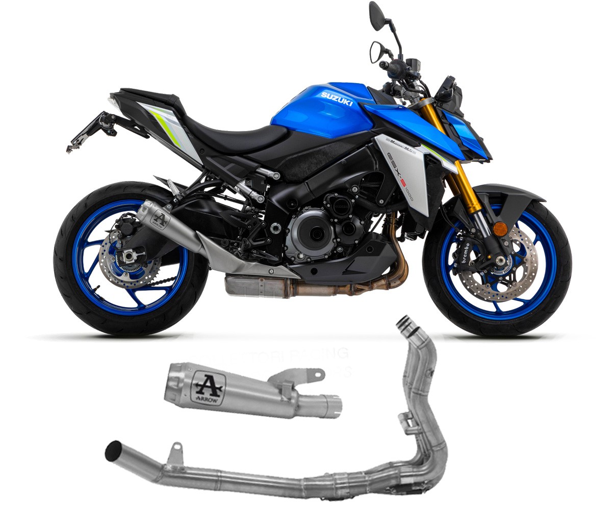GSX-S1000『ARROW』フルエキゾーストパイプ『ごり』 Full Exhaust Arrow Pro_race Titanium/Inox SUZUKI GSX-S 1000