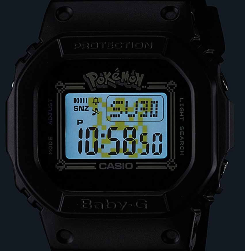 Casio Watch Baby-g Pokemon 25th Anniversary Bgd560pkc-1 Pikachu