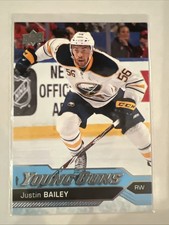 2016/17 Upper Deck Young Guns card# 246 of Justin Bailey