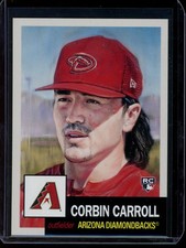 Tarjeta RC 2023 Topps Living Set #626 Corbin Carroll (cantidad)