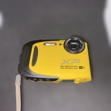 Fujifilm FINEPIX XP70 Waterproof Compact Digital Camera Yellow 10m Shockproof