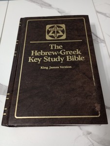 Hebrew Greek Key Study Bible | eBay