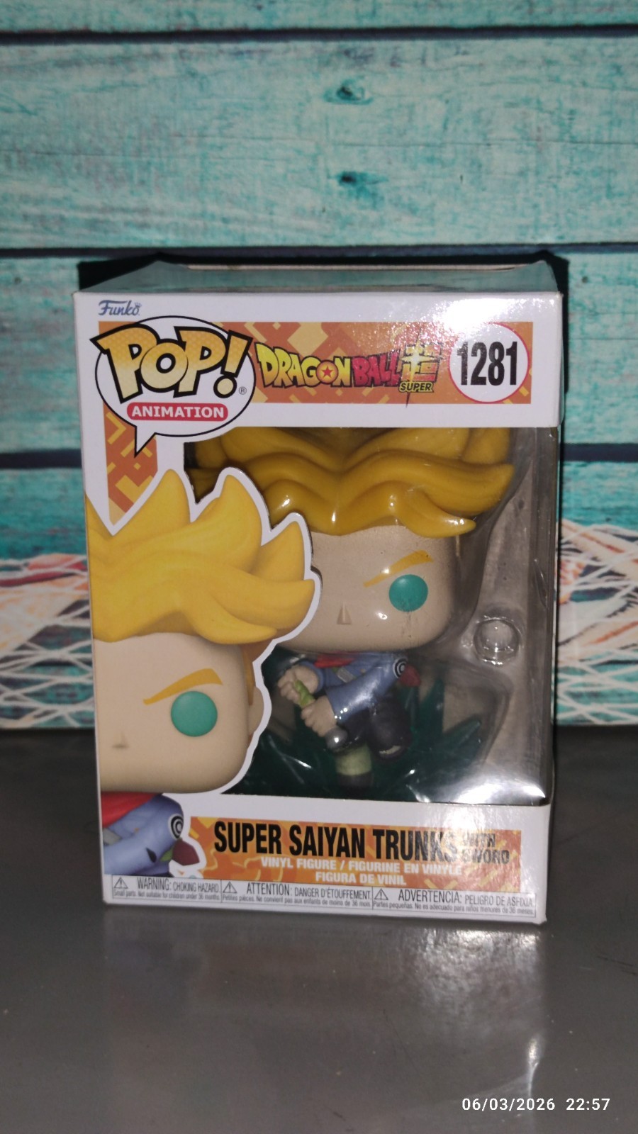 Funko Pop! Dragon Ball Super: Super Saiyan Trunks #1281