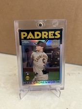 Jake Cronenworth 2021 Topps Chrome 1986 35th Refractor Rookie RC Card #86BC-18