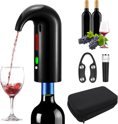 Electric Wine Aerator - One-Touch Wine Decanter and Wine Dispenser - Wine Dispen