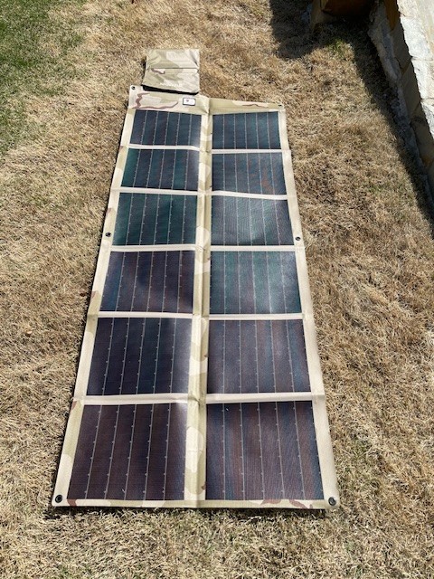 Powerenz 75W Foldable Solar Panel &ndash; Desert Camo &ndash; Lightweight Military-Grade OEM